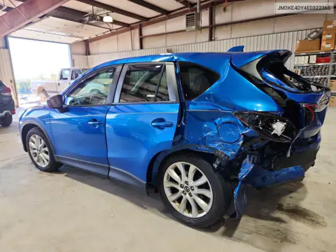2014 Mazda Cx-5 Gt VIN JM3KE4DY4E0322365 фото 2