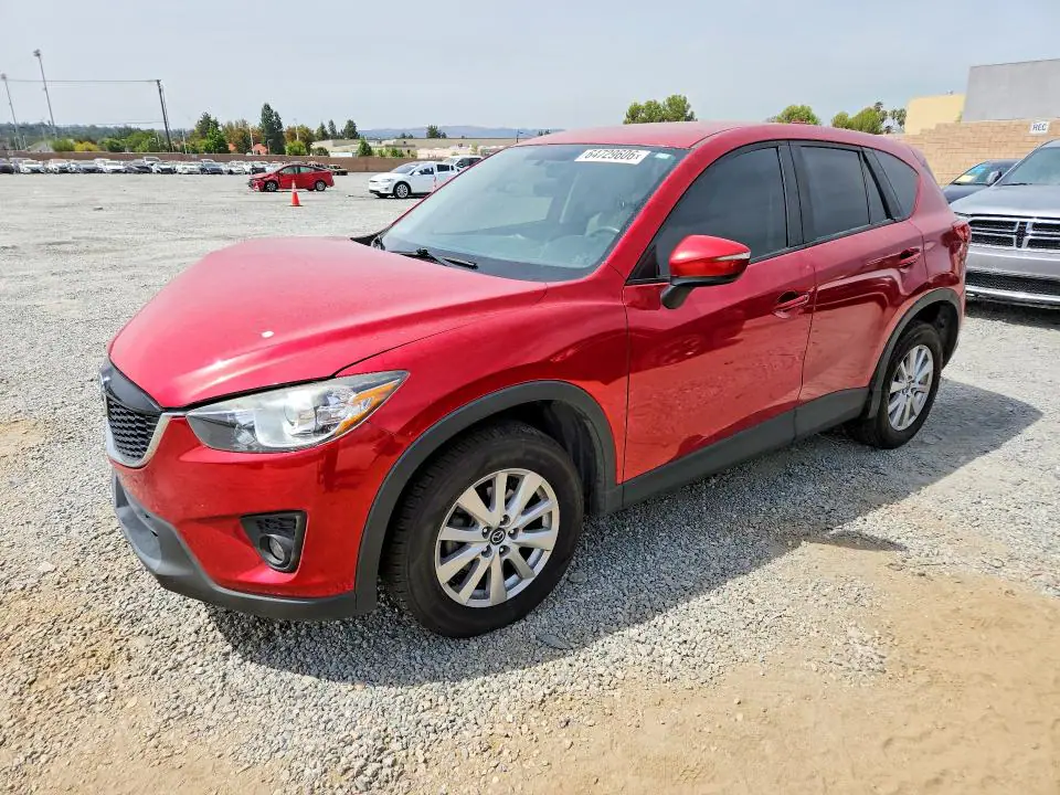 JM3KE2CY8F0528134 Mazda CX-5 2015 — повреждение Передняя часть, фото до ремонта