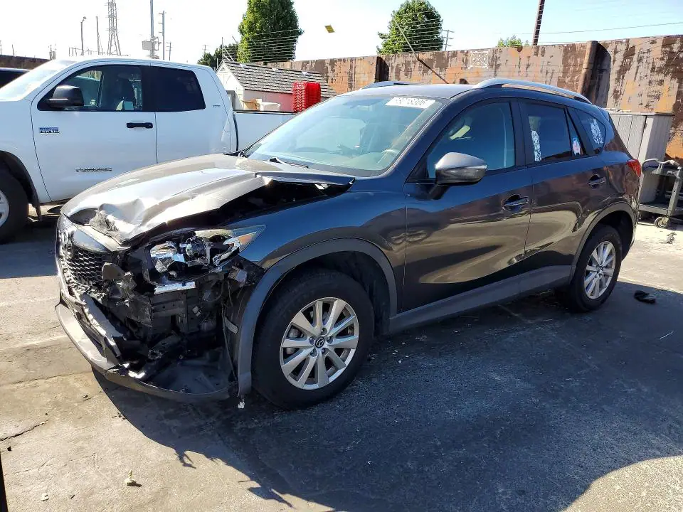 JM3KE2CY7F0543028 Mazda CX-5 2015 — повреждение Передняя часть, фото до ремонта