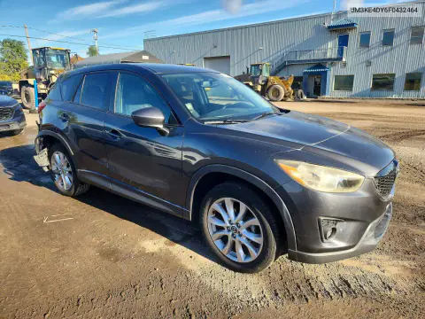 JM3KE4DY6F0432464 — 2015 Mazda CX-5, фото 4 с аукциона Copart, Задняя часть
