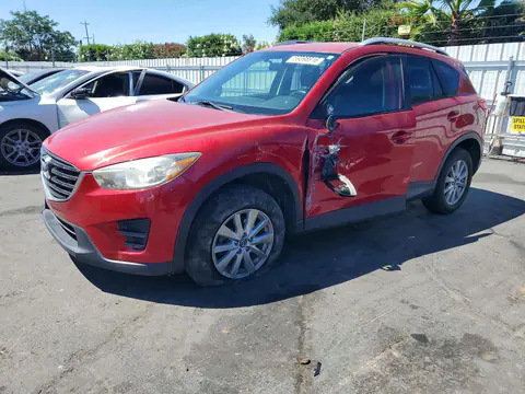 JM3KE2BYXG0753240 — 2016 Mazda CX-5, Передняя часть (Front End), фото до ремонта