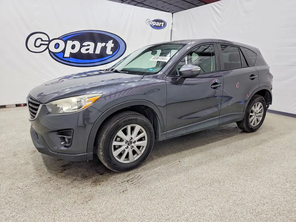 JM3KE2CY7G0701935 Mazda CX-5 2016 — повреждение Задняя часть, фото до ремонта