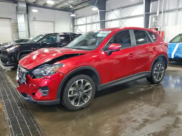 JM3KE4DY4G0700252 — 2016 Mazda CX-5, Передняя часть (Front End), фото до ремонта