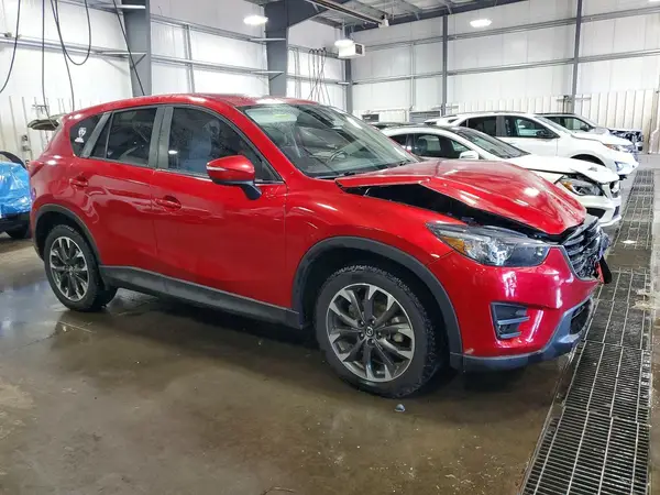 JM3KE4DY4G0700252 — 2016 Mazda CX-5, фото 4 с аукциона Copart, Передняя часть