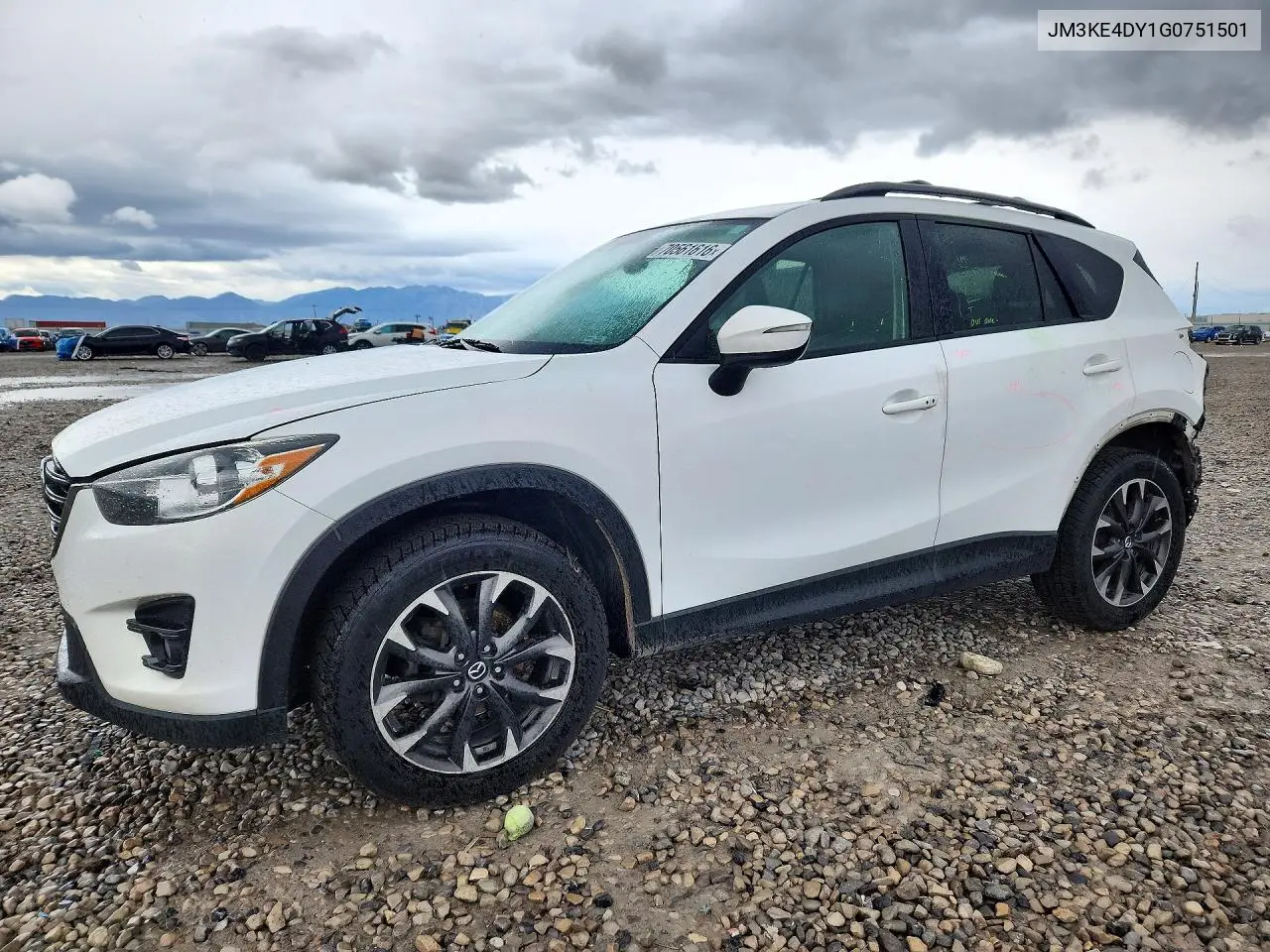 2016 Mazda Cx-5 Gt VIN JM3KE4DY1G0751501 фото 1
