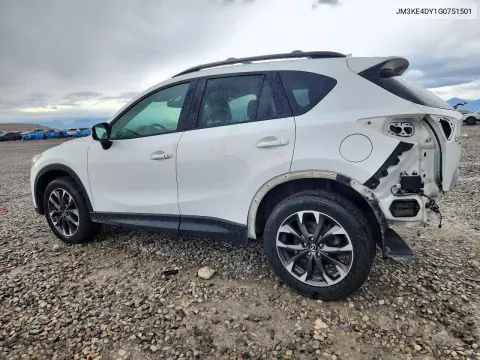 2016 Mazda Cx-5 Gt VIN JM3KE4DY1G0751501 фото 2