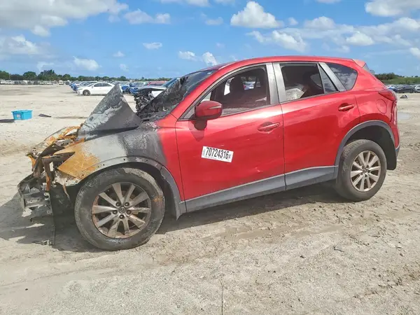 JM3KE2CY9G0683339 — 2016 Mazda CX-5, Передняя часть (Front End), фото до ремонта