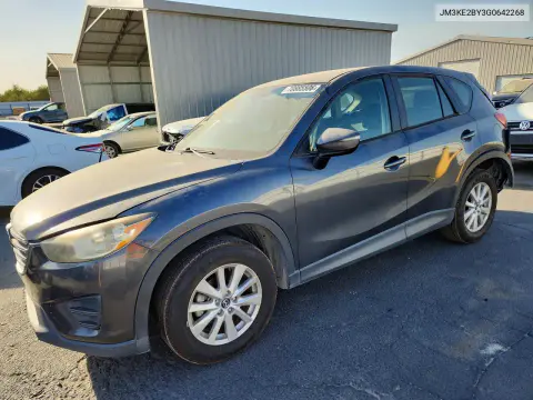 JM3KE2BY3G0642268 — 2016 Mazda CX-5, Задняя часть, фото до ремонта