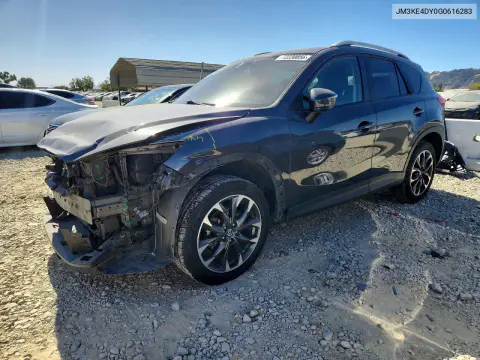 JM3KE4DY0G0616283 — 2016 Mazda CX-5, Передняя часть, фото до ремонта