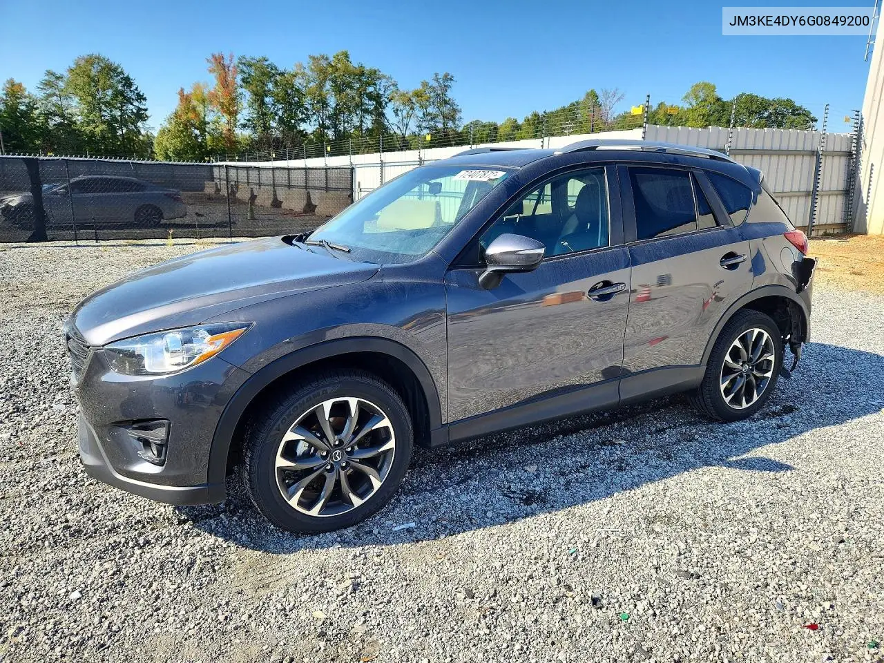 2016 Mazda Cx-5 Gt VIN JM3KE4DY6G0849200 фото 1