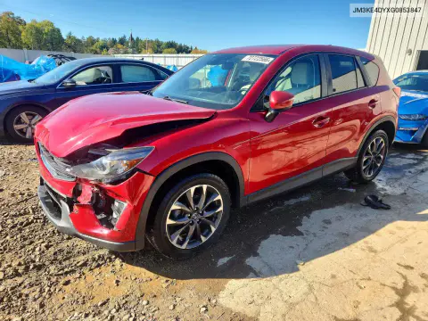 JM3KE4DYXG0853847 — 2016 Mazda CX-5, Передняя часть, фото до ремонта