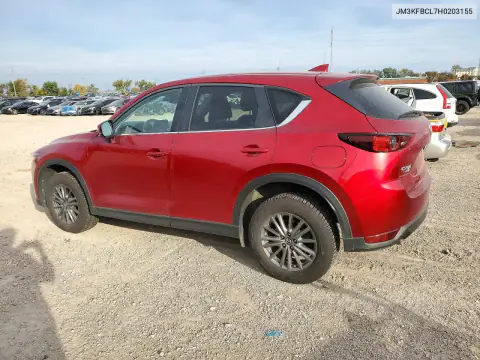 JM3KFBCL7H0203155 — 2017 Mazda CX-5, фото 2 с аукциона Copart, Град