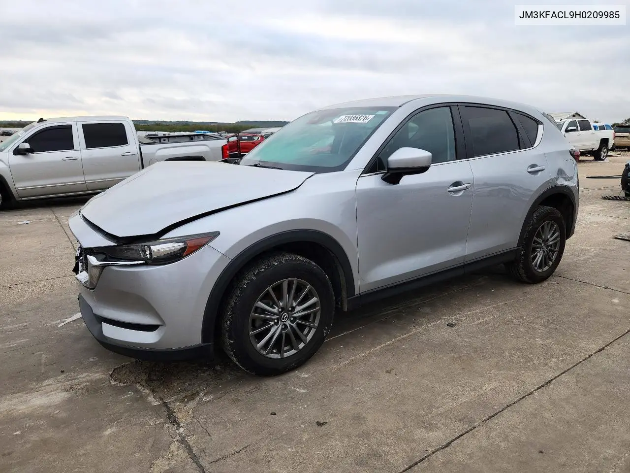 2017 Mazda Cx-5 Touring VIN JM3KFACL9H0209985 фото 1