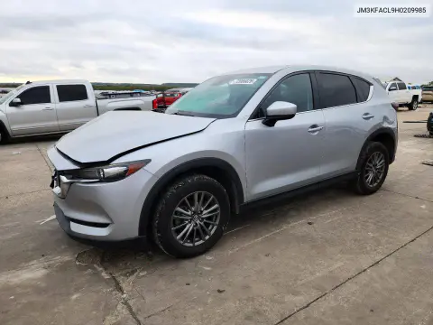 JM3KFACL9H0209985 — 2017 Mazda CX-5, Передняя часть, фото до ремонта