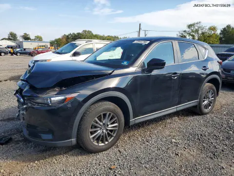 JM3KFBCL7H0155639 — 2017 Mazda CX-5, Передняя часть, фото до ремонта