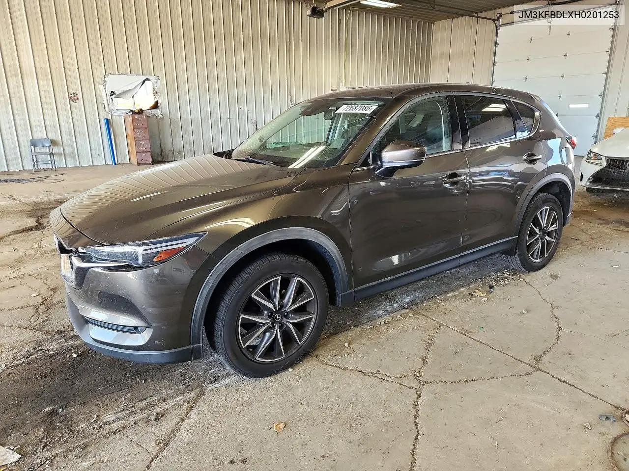 2017 Mazda Cx-5 Grand Touring VIN JM3KFBDLXH0201253 фото 1