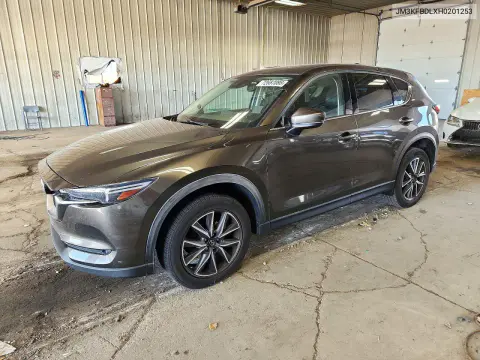 JM3KFBDLXH0201253 — 2017 Mazda CX-5, Передняя часть, фото до ремонта