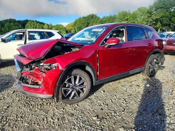 JM3KFBDMXJ0368825 — 2018 Mazda CX-5, Передняя часть (Front End), фото до ремонта