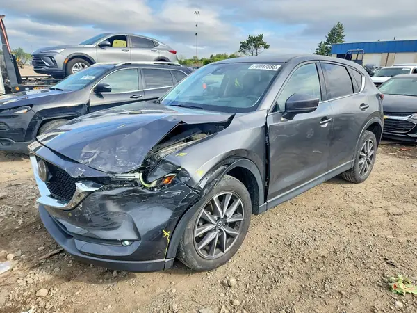 JM3KFBDM8J0457051 — 2018 Mazda CX-5, Передняя часть (Front End), фото до ремонта