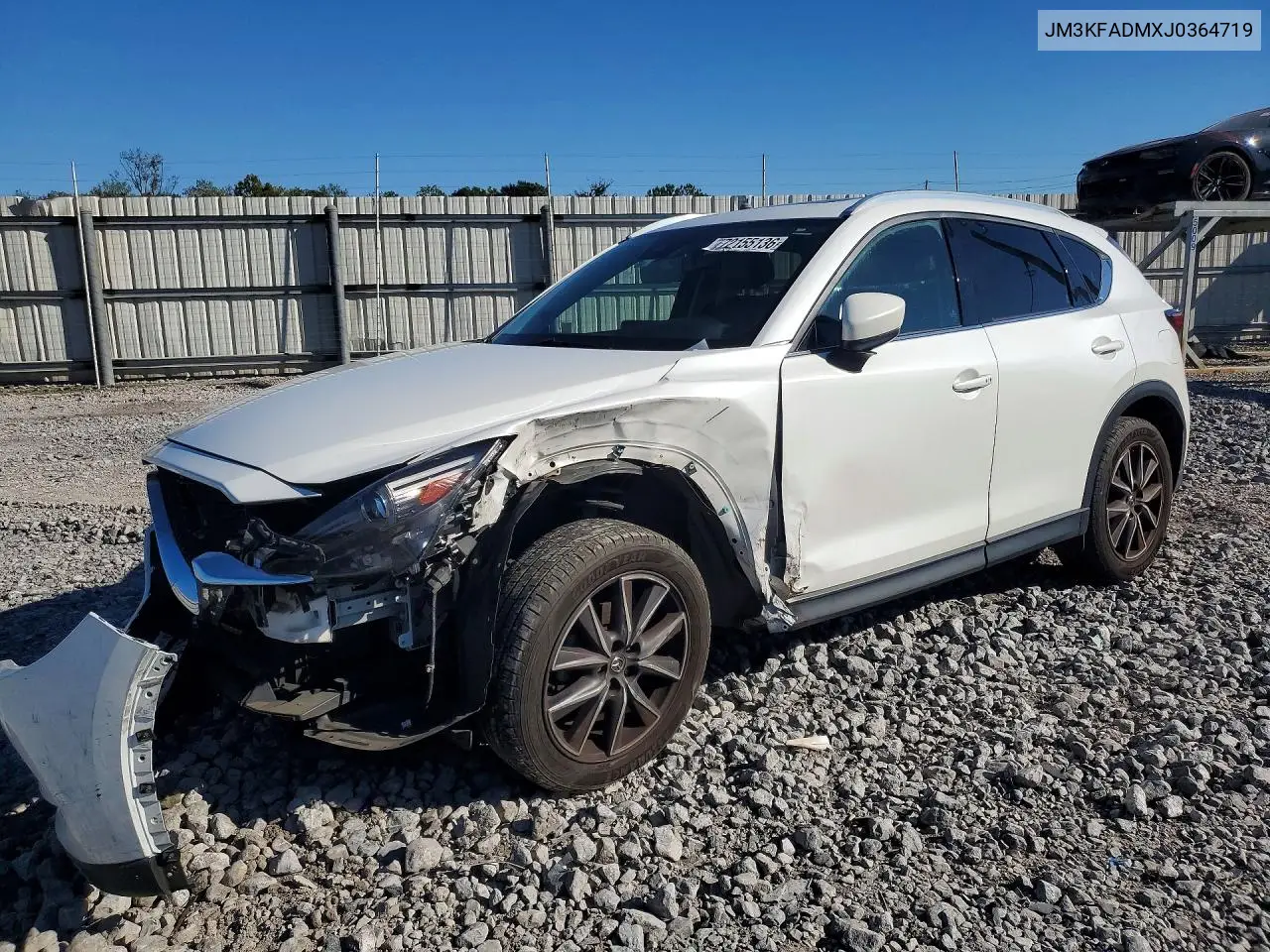 2018 Mazda Cx-5 Grand Touring VIN JM3KFADMXJ0364719 фото 1