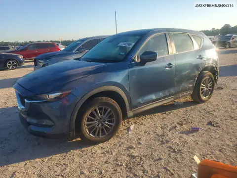 JM3KFBBM8J0406314 — 2018 Mazda CX-5, Задняя часть, фото до ремонта
