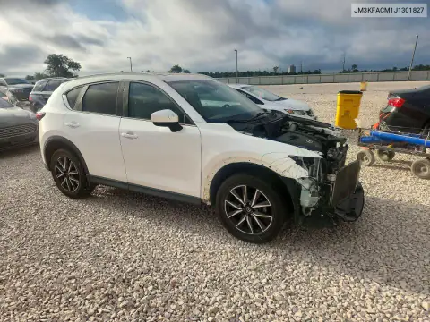 JM3KFACM1J1301827 — 2018 Mazda CX-5, фото 4 с аукциона Copart, Передняя часть