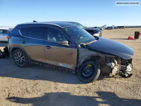 JM3KFADM3J0329438 — 2018 Mazda CX-5, фото 4 с аукциона Copart, Передняя часть