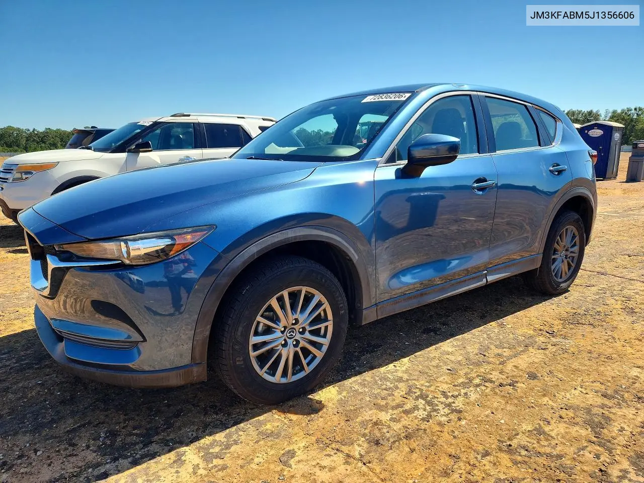 2018 Mazda Cx-5 Sport VIN JM3KFABM5J1356606 фото 1