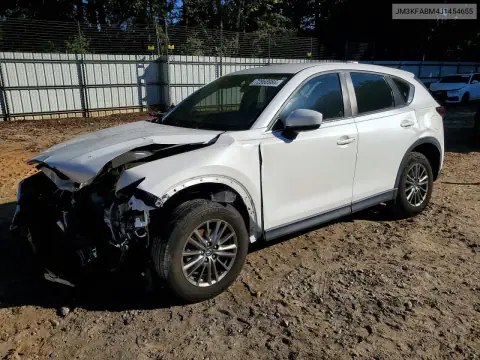 JM3KFABM4J1454655 — 2018 Mazda CX-5, Передняя часть, фото до ремонта