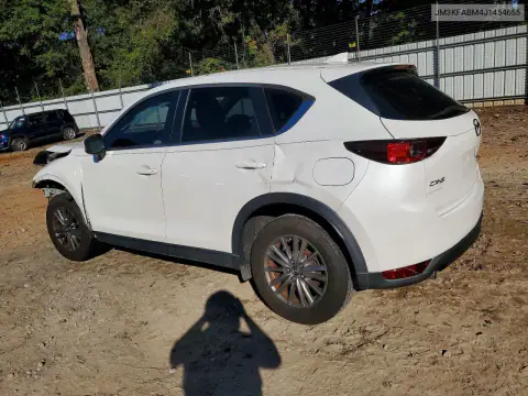 JM3KFABM4J1454655 — 2018 Mazda CX-5, фото 2 с аукциона Copart, Передняя часть