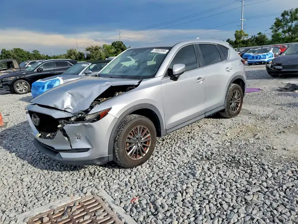 JM3KFACM5K1552805 — 2019 Mazda CX-5, Передняя часть (Front End), фото до ремонта