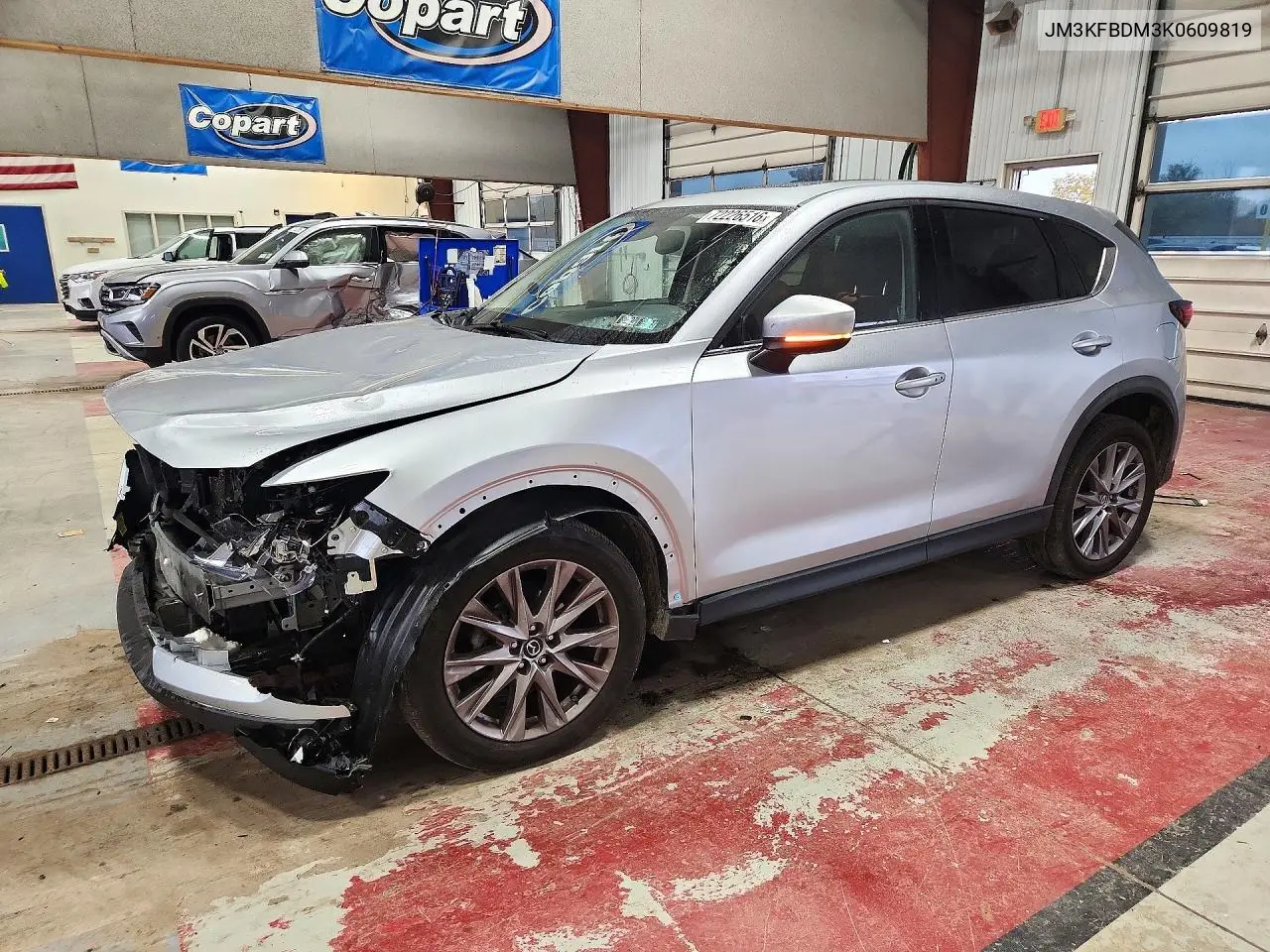 2019 Mazda Cx-5 Grand Touring VIN JM3KFBDM3K0609819 фото 1
