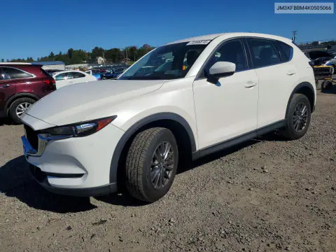 JM3KFBBM4K0505066 — 2019 Mazda CX-5, Передняя часть, фото до ремонта