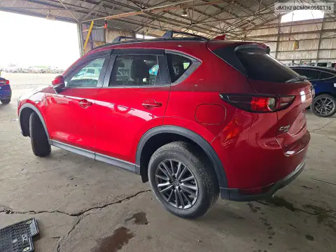 JM3KFBCM0K0550116 — 2019 Mazda CX-5, фото 2 с аукциона Copart, Передняя часть