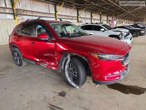 JM3KFBCM0K0550116 — 2019 Mazda CX-5, фото 4 с аукциона Copart, Передняя часть
