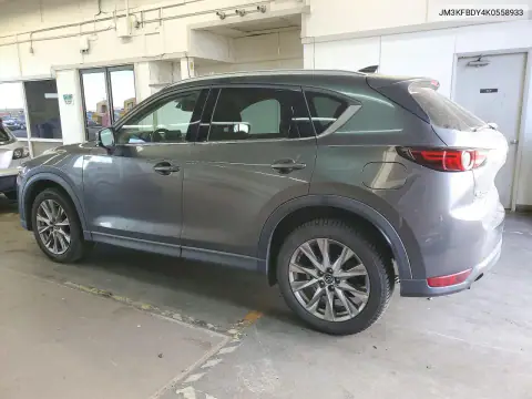 JM3KFBDY4K0558933 — 2019 Mazda CX-5, фото 2 с аукциона Copart, Передняя часть