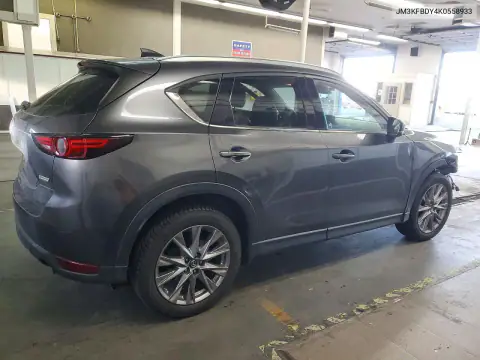 JM3KFBDY4K0558933 — 2019 Mazda CX-5, фото 3 с аукциона Copart, Передняя часть