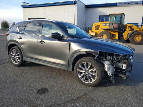 JM3KFBDY4K0558933 — 2019 Mazda CX-5, фото 4 с аукциона Copart, Передняя часть