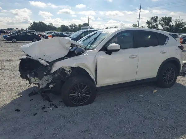 JM3KFBCM1L0729699 — 2020 Mazda CX-5, Передняя часть (Front End), фото до ремонта