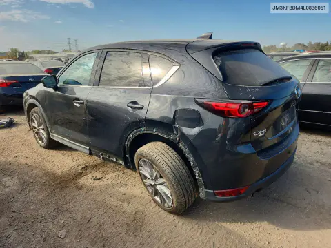 2020 Mazda Cx-5 Grand Touring VIN JM3KFBDM4L0836051 фото 2