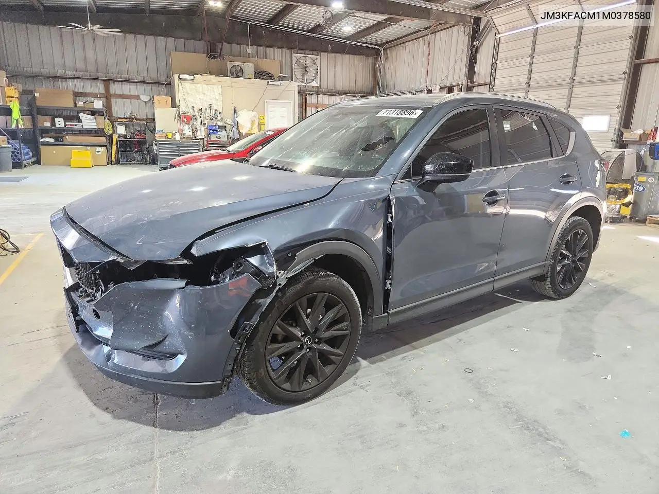 2021 Mazda Cx-5 Touring VIN JM3KFACM1M0378580 фото 1