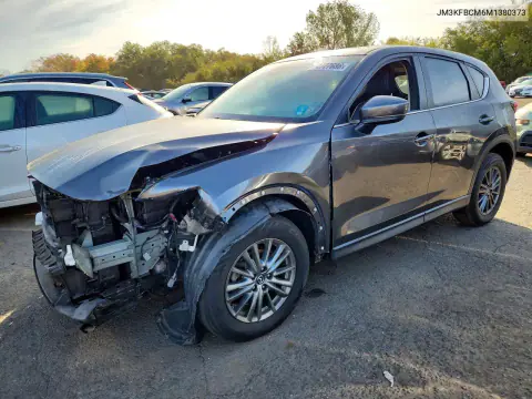 JM3KFBCM6M1380373 — 2021 Mazda CX-5, Передняя часть, фото до ремонта