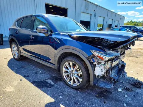 2021 Mazda Cx-5 Grand Touring VIN JM3KFADM6M0400040 фото 4