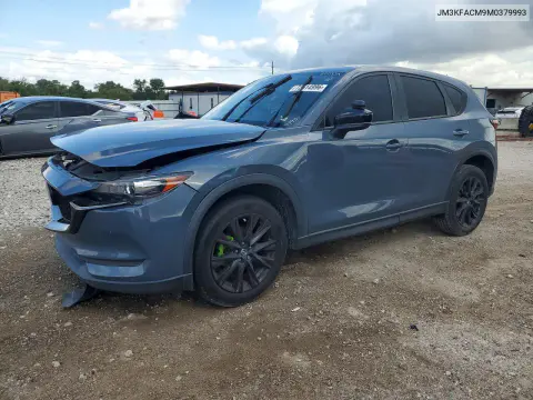 JM3KFACM9M0379993 — 2021 Mazda CX-5, Передняя часть, фото до ремонта