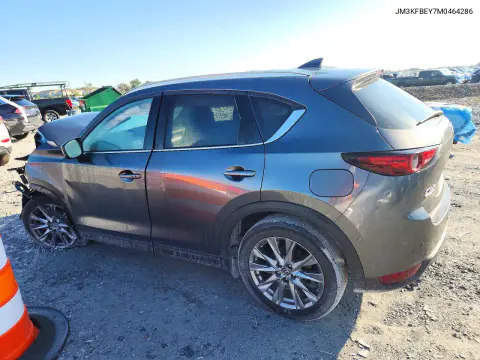 2021 Mazda Cx-5 Signature VIN JM3KFBEY7M0464286 фото 2