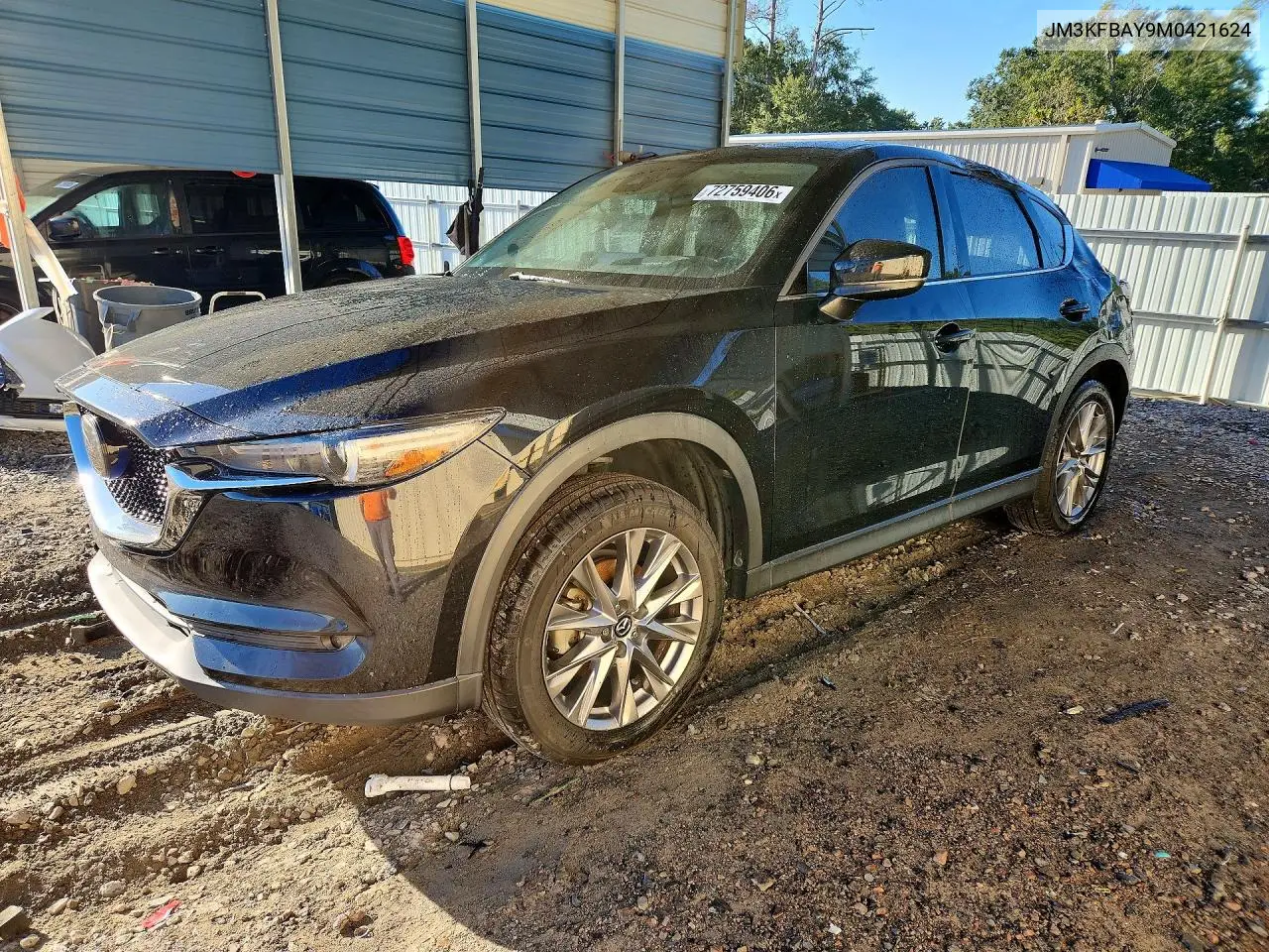 2021 Mazda Cx-5 Grand Touring Reserve VIN JM3KFBAY9M0421624 фото 1