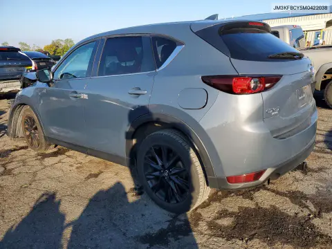 2021 Mazda Cx-5 Carbon Edition VIN JM3KFBCY5M0422038 фото 2
