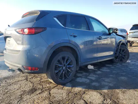2021 Mazda Cx-5 Carbon Edition VIN JM3KFBCY5M0422038 фото 3
