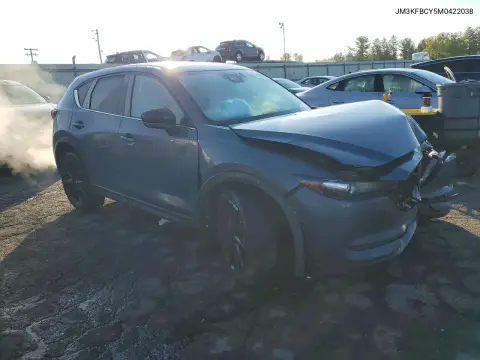 2021 Mazda Cx-5 Carbon Edition VIN JM3KFBCY5M0422038 фото 4