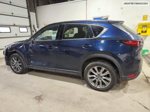 2021 Mazda Cx-5 Signature VIN JM3KFBEY5M0422506 фото 2